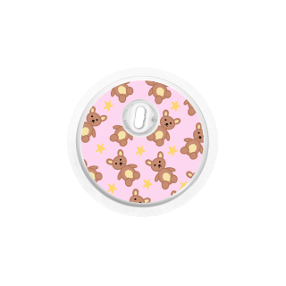 Capteur Freestyle Libre 3 - Stickers Ours en peluche