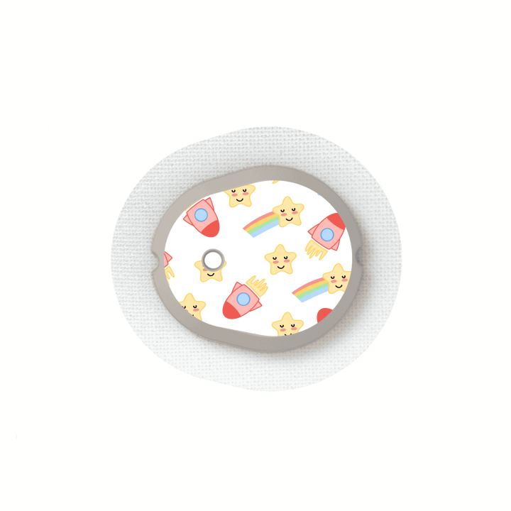 Capteur Dexcom G7 / One+ - Sticker Nuit étoilée