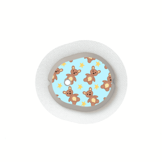 Capteur Dexcom G7 / One+ - Stickers Ours en peluche