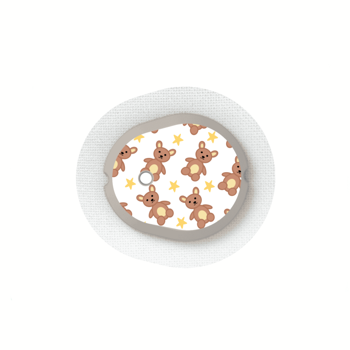 Capteur Dexcom G7 / One+ - Stickers Ours en peluche