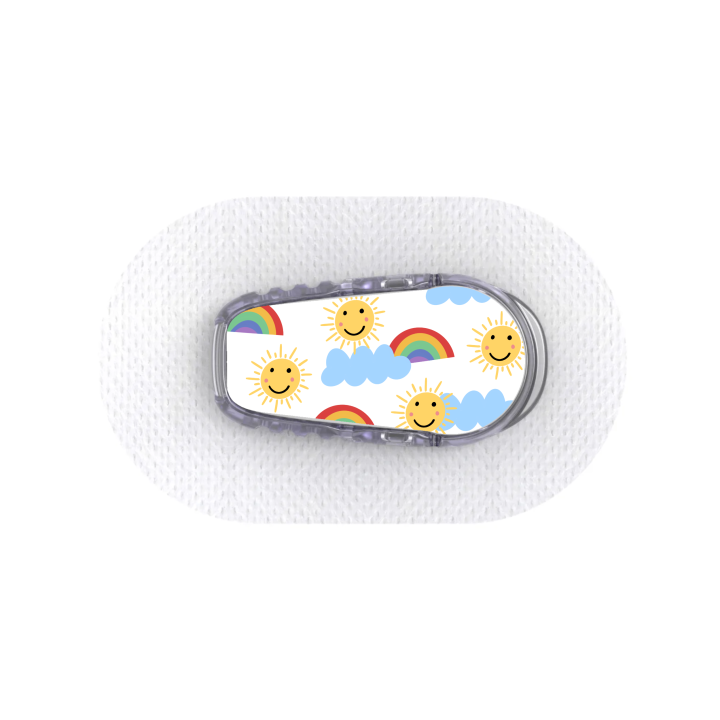 Capteur Dexcom G6 - Sticker Jour ensoleillée