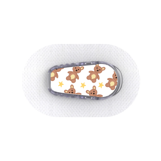 Capteur Dexcom G6 - Stickers Ours en peluche