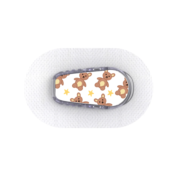 Capteur Dexcom G6 - Stickers Ours en peluche