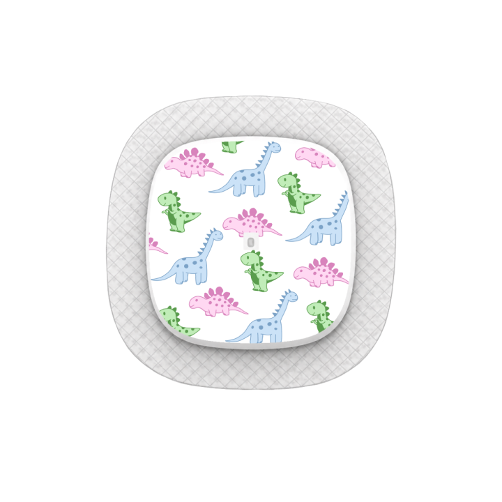 Capteur Medtronic Simplera Sync - Sticker Dinosaures
