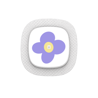 Capteur Medtronic Simplera Sync - Stickers Fleurs