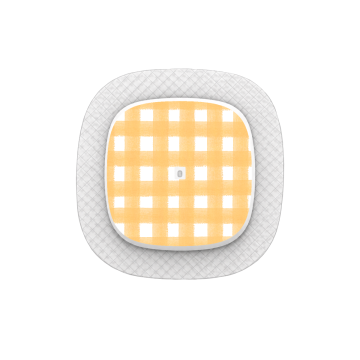 Capteur Medtronic Simplera Sync - Stickers Carreaux