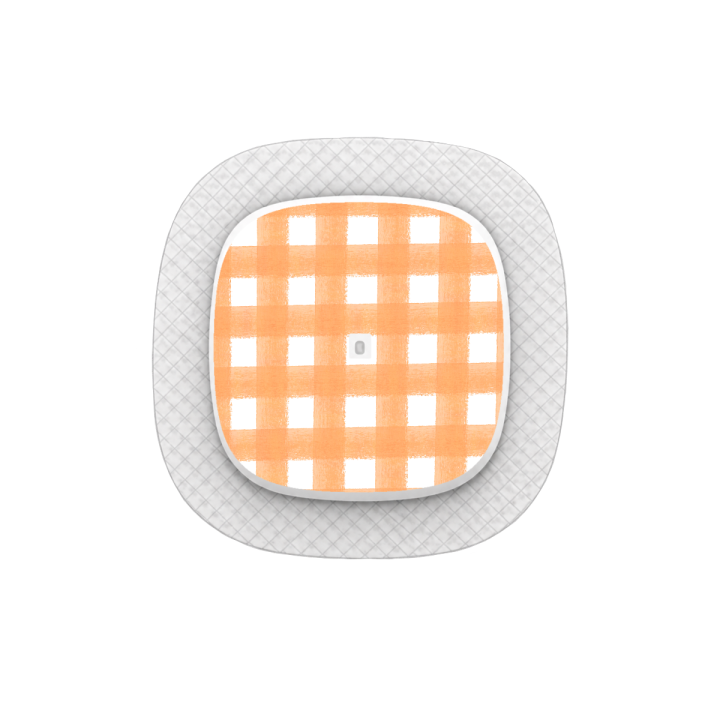 Capteur Medtronic Simplera Sync - Stickers Carreaux