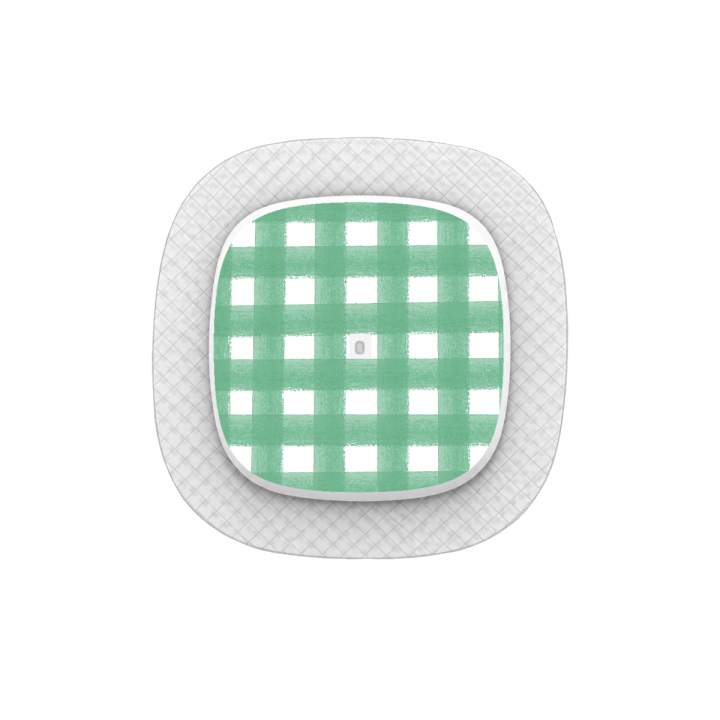 Capteur Medtronic Simplera Sync - Stickers Carreaux