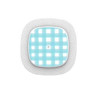Capteur Medtronic Simplera Sync - Stickers Carreaux