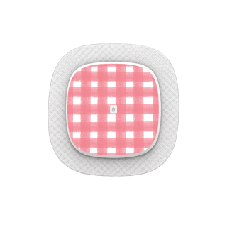 Capteur Medtronic Simplera Sync - Stickers Carreaux