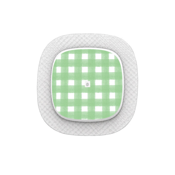 Capteur Medtronic Simplera Sync - Stickers Carreaux