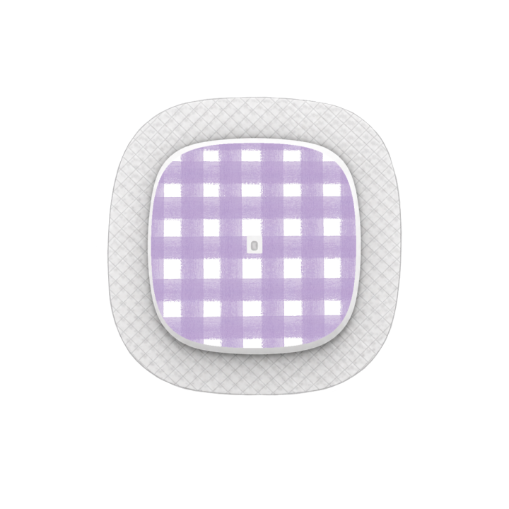 Capteur Medtronic Simplera Sync - Stickers Carreaux