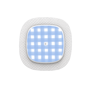 Capteur Medtronic Simplera Sync - Stickers Carreaux