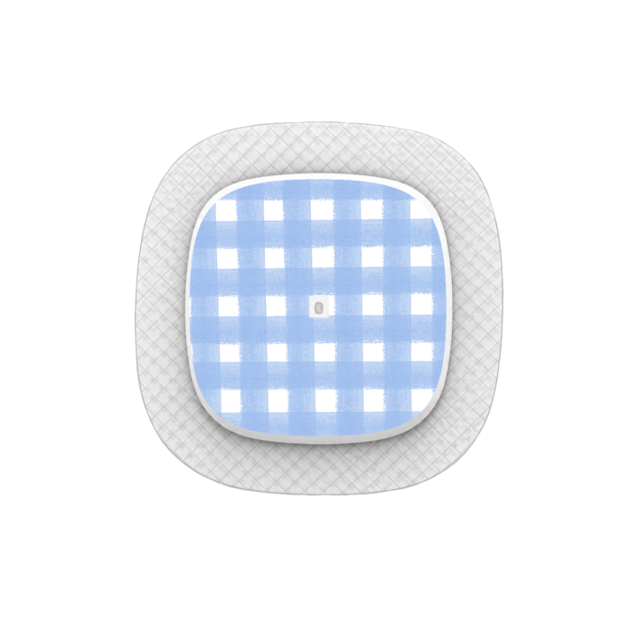 Capteur Medtronic Simplera Sync - Stickers Carreaux