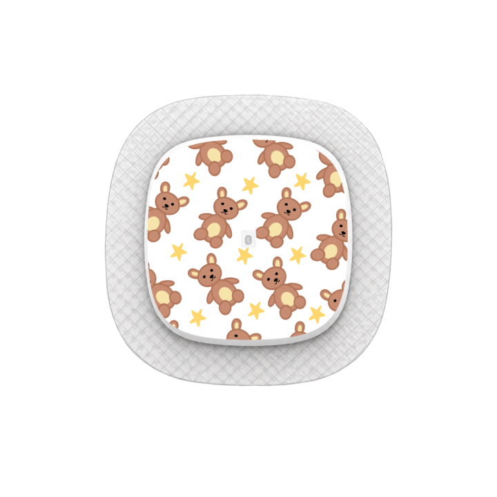 Capteur Medtronic Simplera Sync - Stickers Ours en peluche