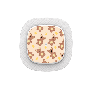 Capteur Medtronic Simplera Sync - Stickers Ours en peluche