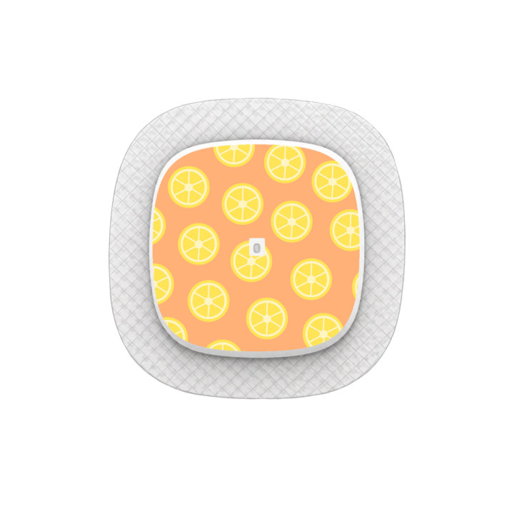 Capteur Medtronic Simplera Sync - Stickers Citrons