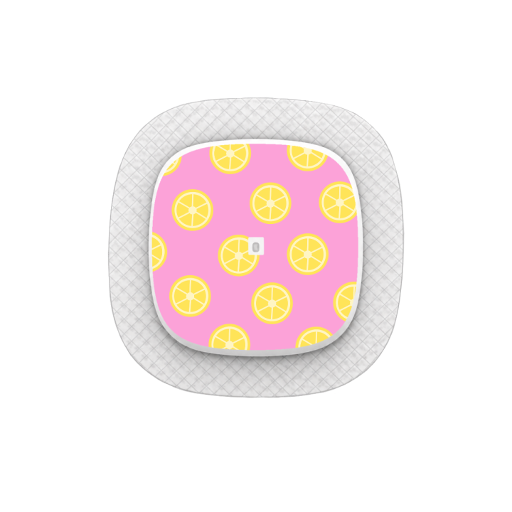Capteur Medtronic Simplera Sync - Stickers Citrons