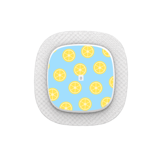 Capteur Medtronic Simplera Sync - Stickers Citrons