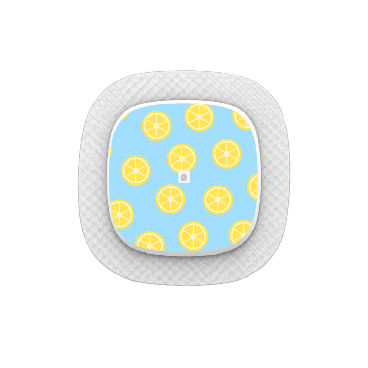Capteur Medtronic Simplera Sync - Stickers Citrons