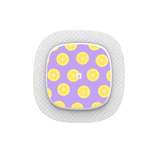 Capteur Medtronic Simplera Sync - Stickers Citrons