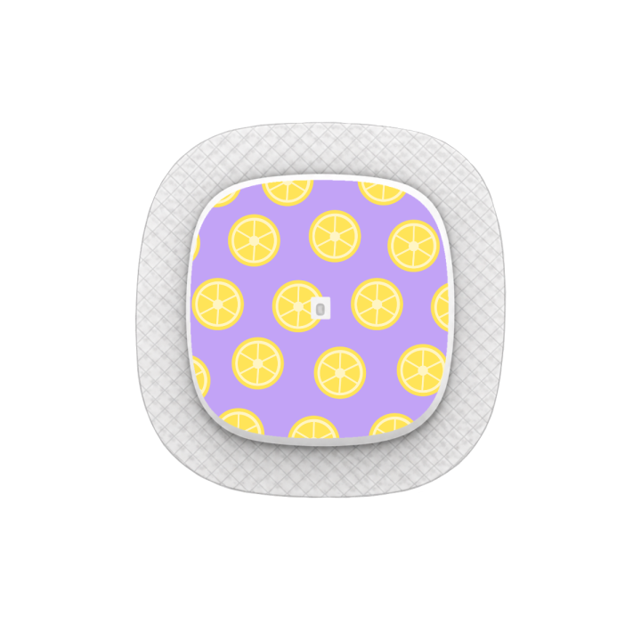 Capteur Medtronic Simplera Sync - Stickers Citrons