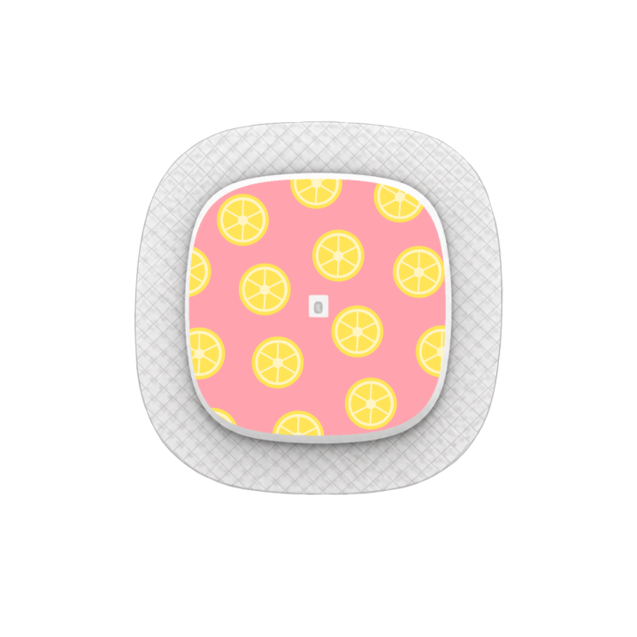 Capteur Medtronic Simplera Sync - Stickers Citrons