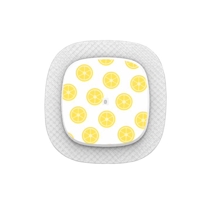 Capteur Medtronic Simplera Sync - Stickers Citrons