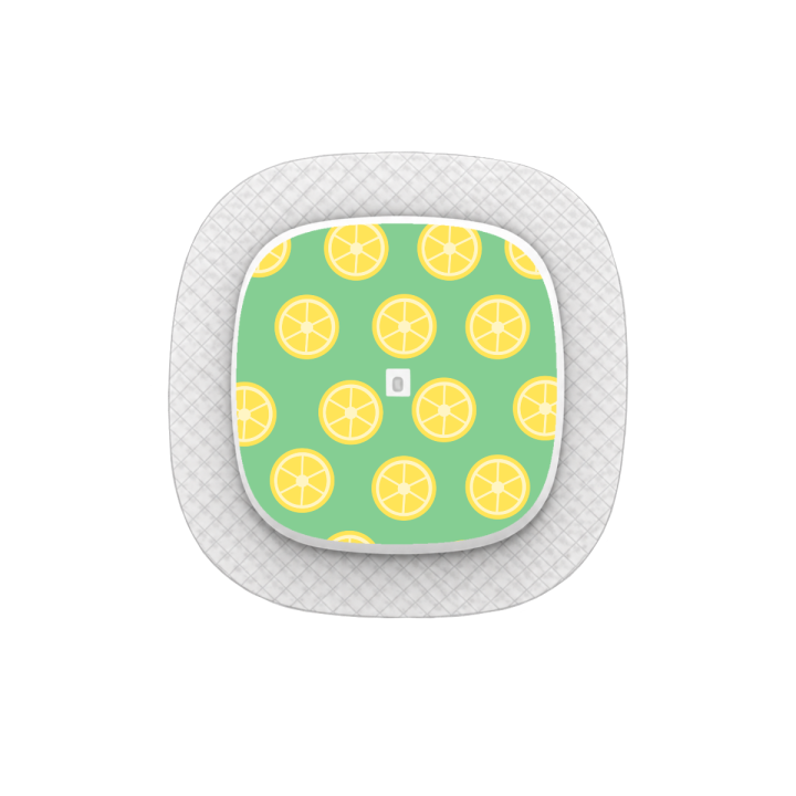 Capteur Medtronic Simplera Sync - Stickers Citrons
