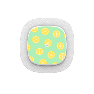 Capteur Medtronic Simplera Sync - Stickers Citrons