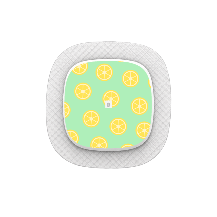 Capteur Medtronic Simplera Sync - Stickers Citrons