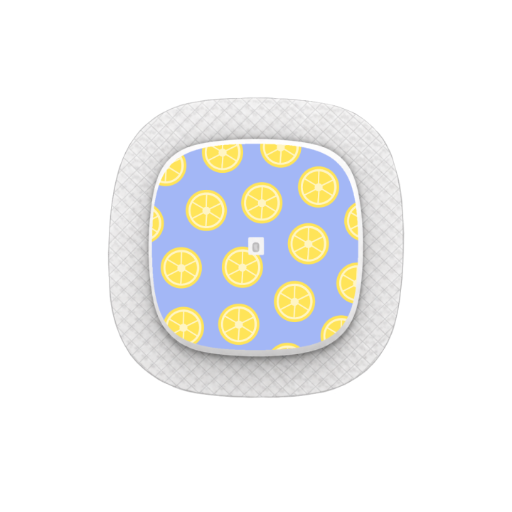 Capteur Medtronic Simplera Sync - Stickers Citrons