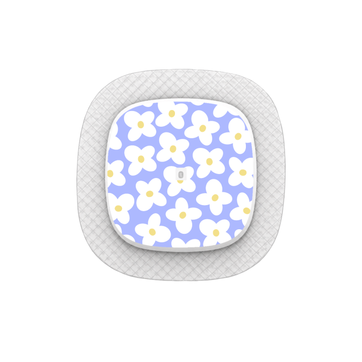 Capteur Medtronic Simplera Sync - Stickers Marguerites