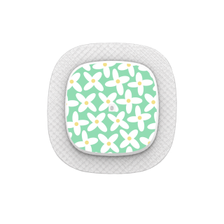 Capteur Medtronic Simplera Sync - Stickers Marguerites