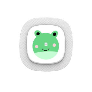 Capteur Medtronic Simplera Sync - Sticker Grenouille