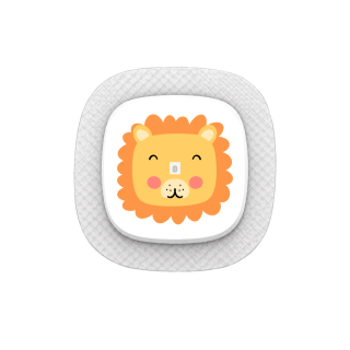Capteur Medtronic Simplera Sync - Sticker Lion