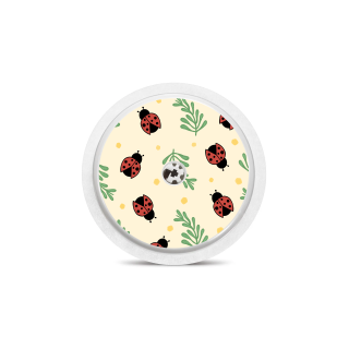 Capteur Freestyle Libre 2+ / Select - Sticker Coccinelles