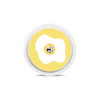 Sticker Freestyle Libre 2 - Oeuf au plat | Pancre'Art