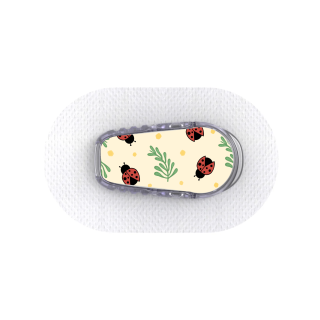 Capteur Dexcom G6 - Sticker Coccinelles