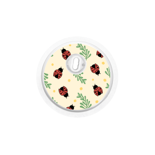 Capteur Freestyle Libre 3 - Sticker Coccinelles
