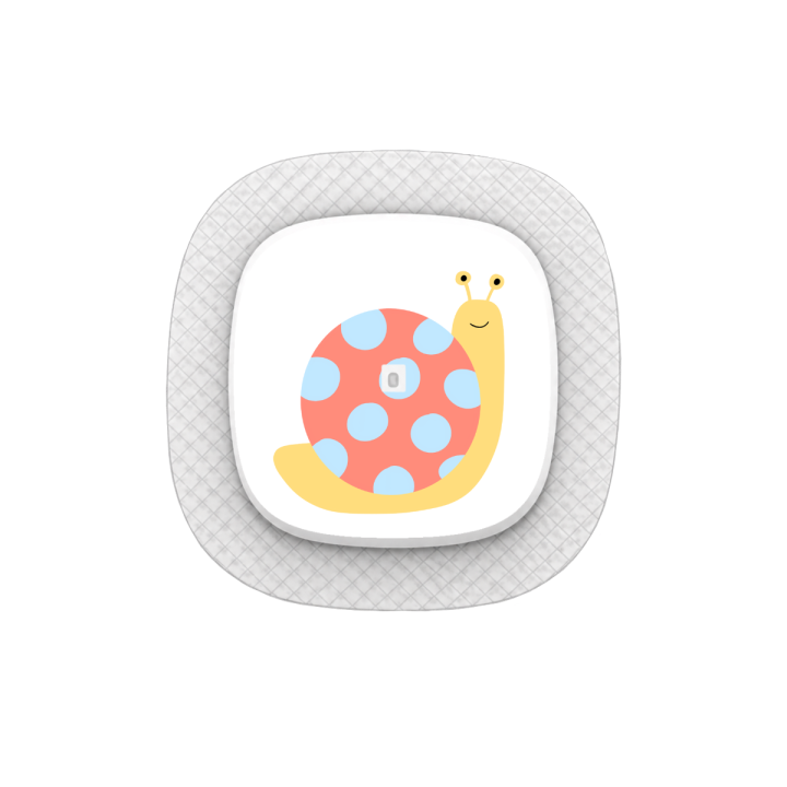 Capteur Medtronic Simplera Sync - Stickers Escargots