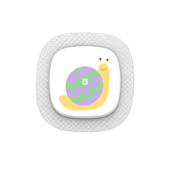 Capteur Medtronic Simplera Sync - Stickers Escargots