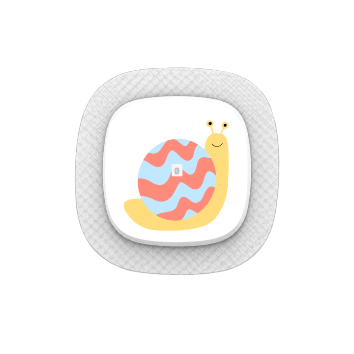 Capteur Medtronic Simplera Sync - Stickers Escargots