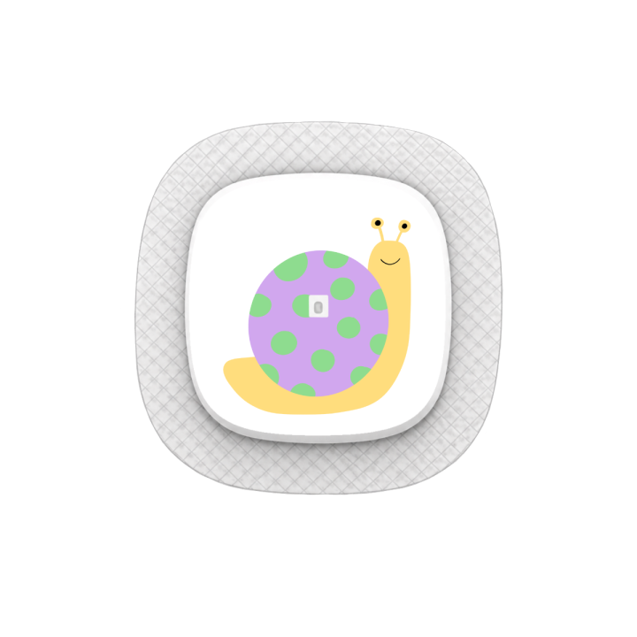 Capteur Medtronic Simplera Sync - Stickers Escargots