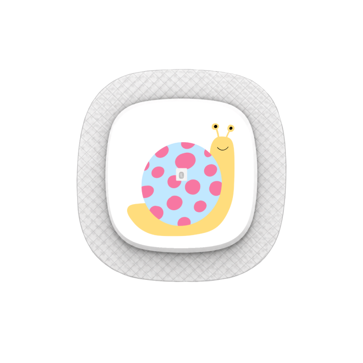 Capteur Medtronic Simplera Sync - Stickers Escargots