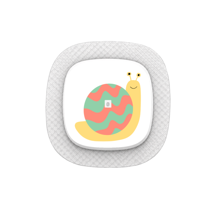 Capteur Medtronic Simplera Sync - Stickers Escargots