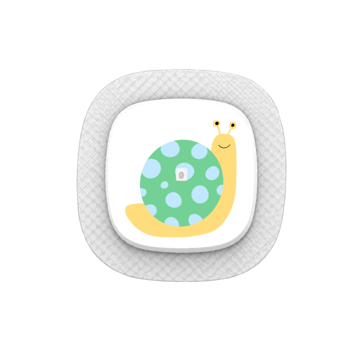 Capteur Medtronic Simplera Sync - Stickers Escargots