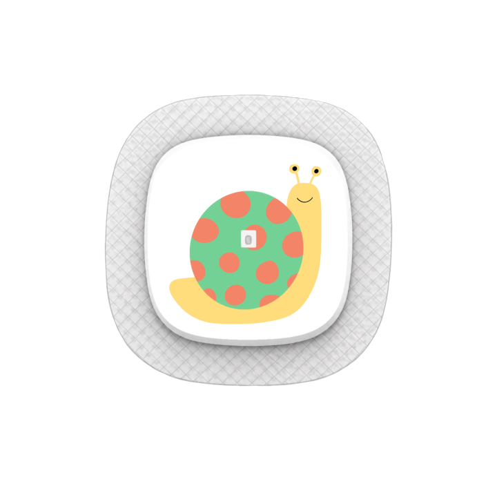 Capteur Medtronic Simplera Sync - Stickers Escargots
