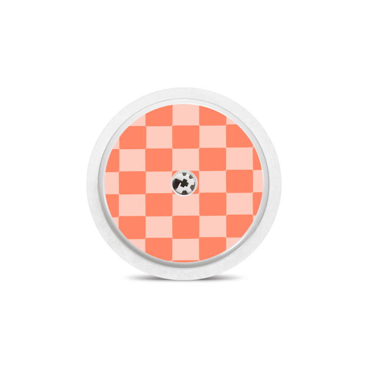 Capteur Freestyle Libre 2+ / Select - Stickers Damier
