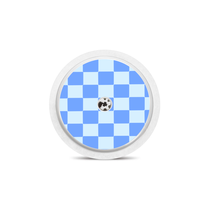 Capteur Freestyle Libre 2+ / Select - Stickers Damier
